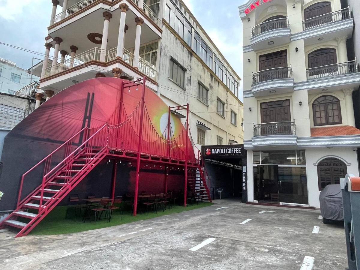 Khach San Mekong Star Hotell Vĩnh Long Exteriör bild